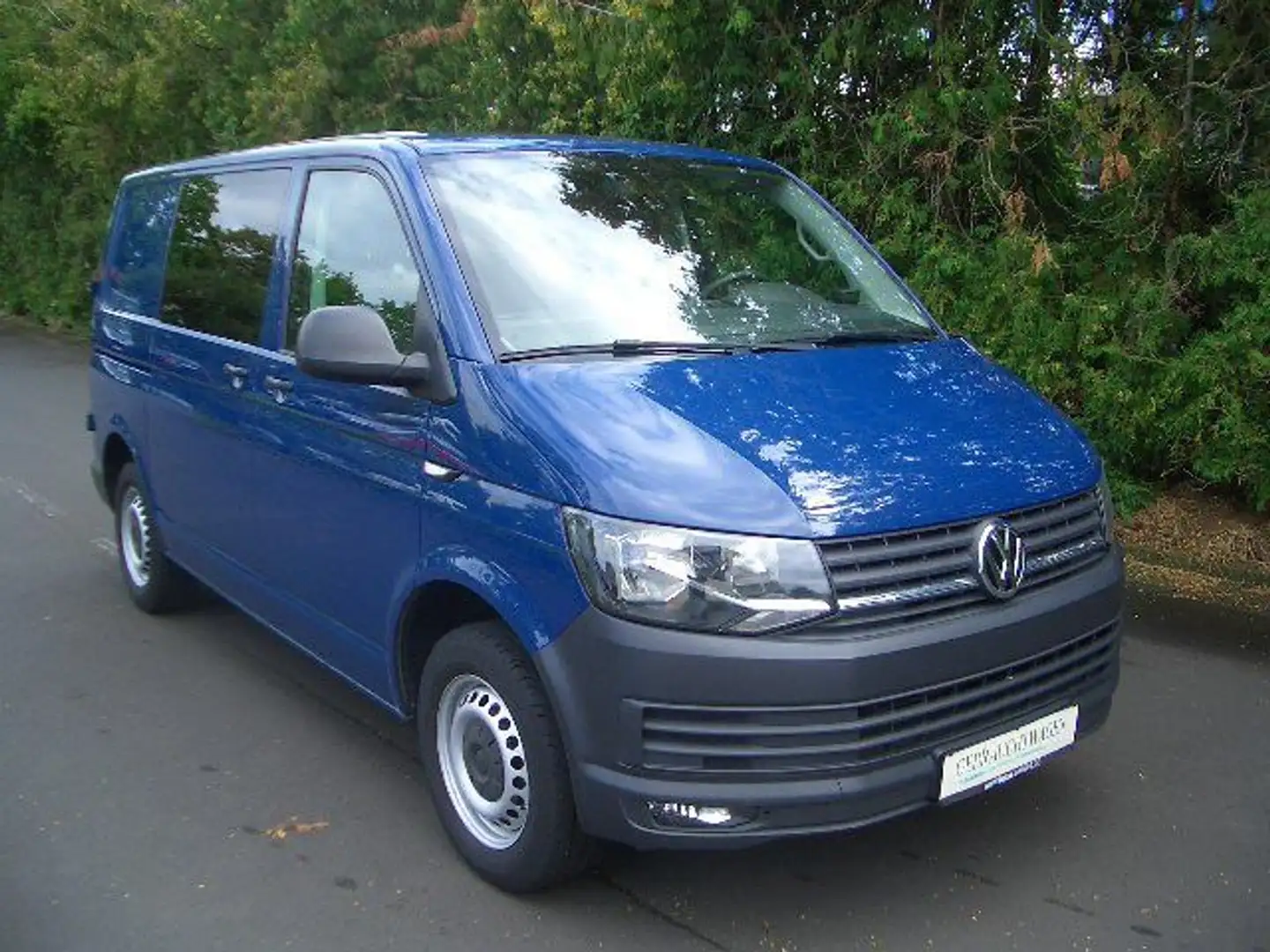 Volkswagen T6 Transporter Kasten 2.0TDI/Klima/Tempomat/PDC Bleu - 2