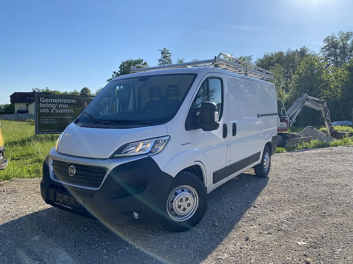 Fiat Ducato Ducato Maxi 35 L2H1 Schiebetür li und re,Klima Blanc - 1