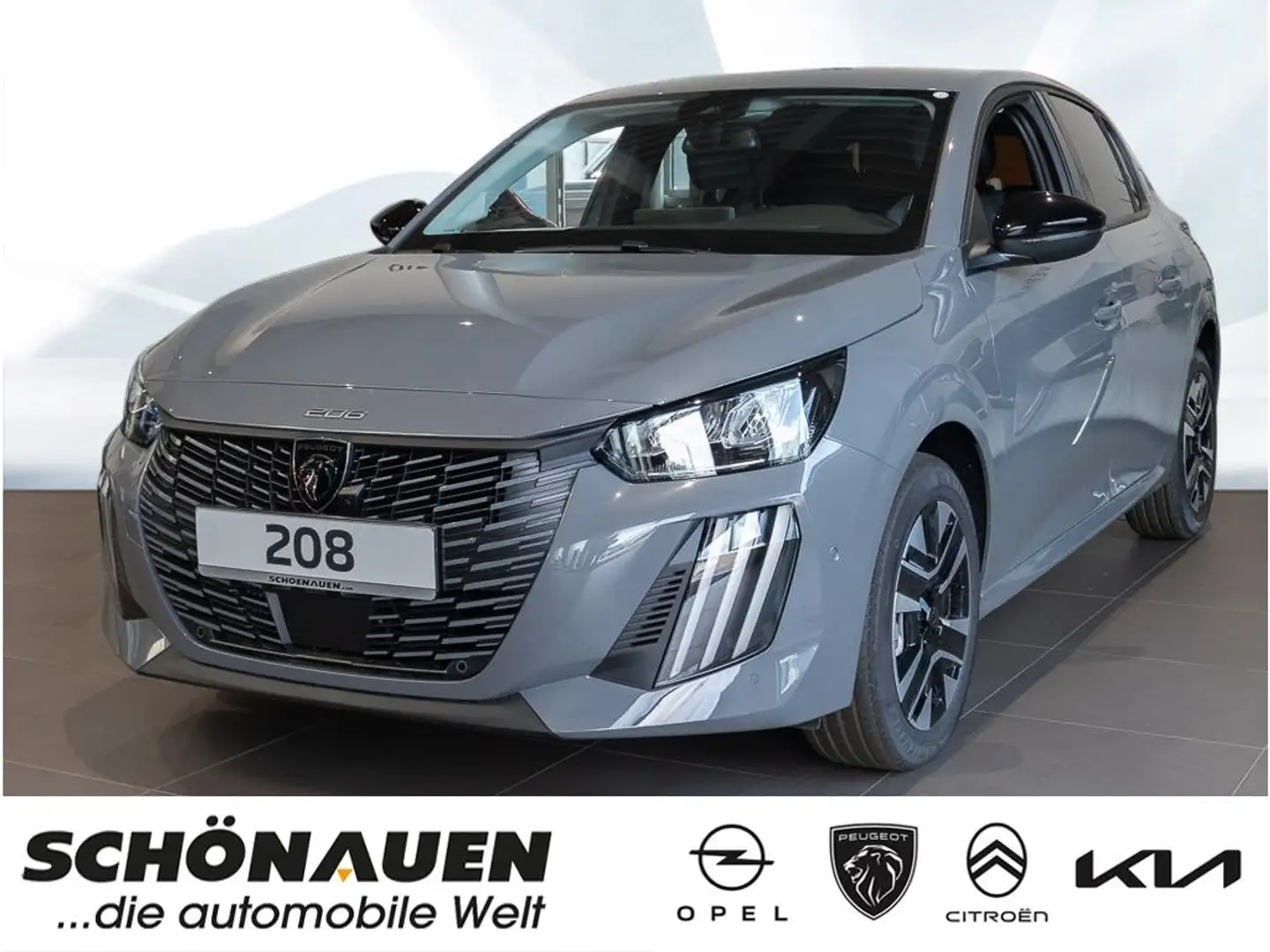Peugeot 208 Allure Hybrid 100 e-DSC6 LED ACC Apple CarPlay And Grau - 1
