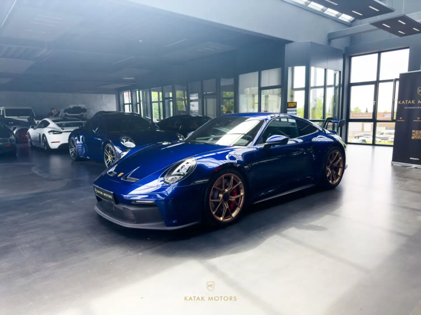 Porsche 911 GT3/SPORTCHRONO/CLUBSPORT/RACETEX/4.0 Bleu - 2