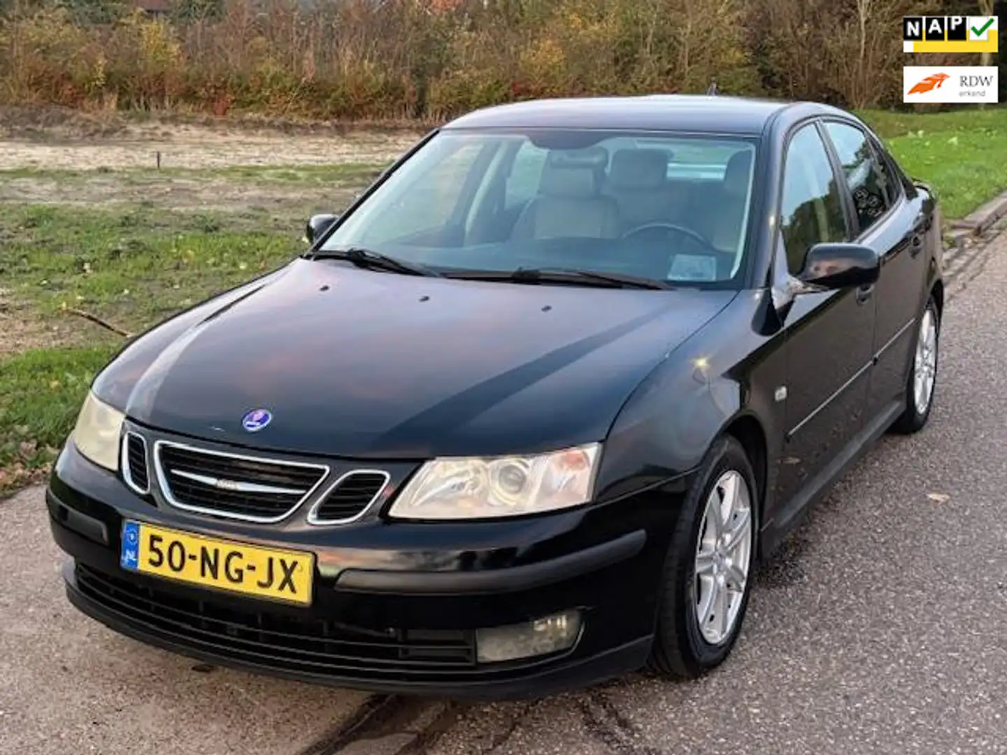 Saab 9-3 Sport Sedan 2.0t Linear Automaat ECC Audio/CD Lede Noir - 1