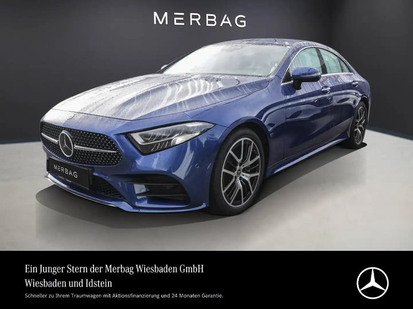 Mercedes-Benz CLS 400 d 4M AVANTGARDE DISTRONIC AHK KAMERA Bleu - 1
