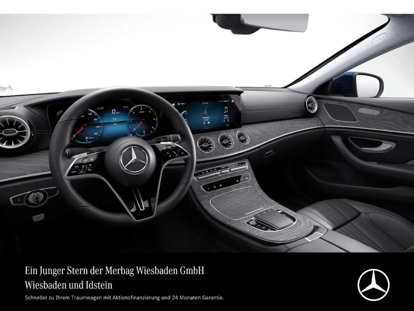 Mercedes-Benz CLS 400 d 4M AVANTGARDE DISTRONIC AHK KAMERA Bleu - 1