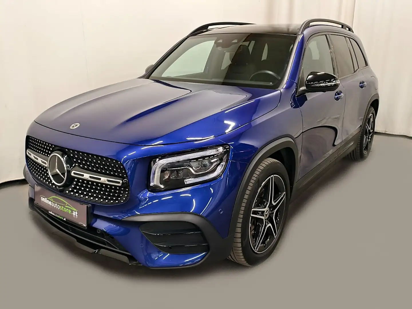 Mercedes-Benz GLB 220 d 4MATIC Aut. AMG, MEGA-VOLL Blau - 1