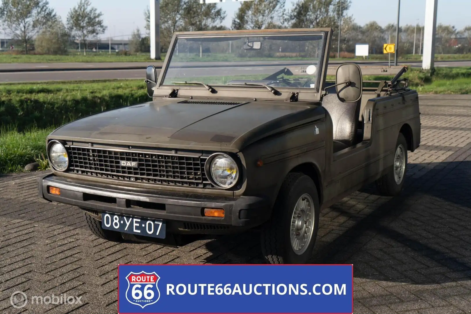Oldtimer Daf YA-66 Cabriolet| Route 66 Auctions Groen - 2