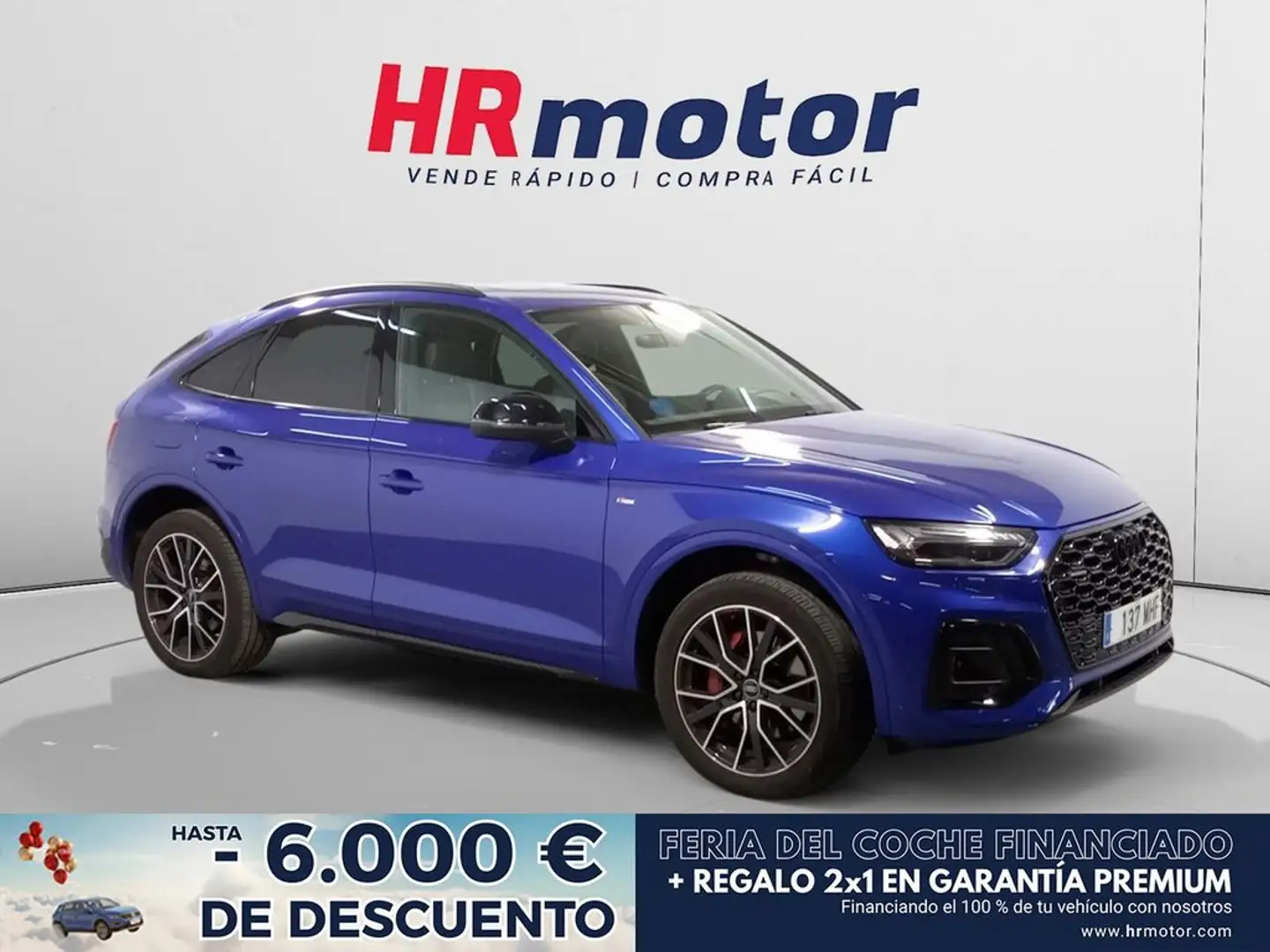 Audi Q5 55 TFSIe Black line quattro-ultra S tronic Azul - 1