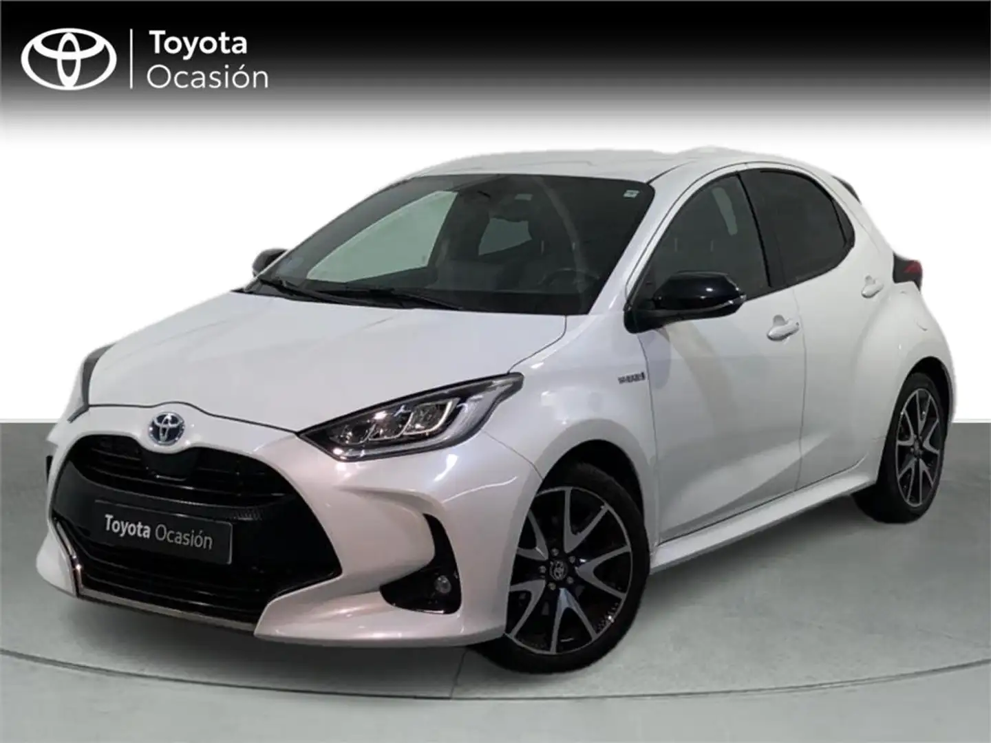 Toyota Yaris 5P Style 120H e-CVT Blanc - 1