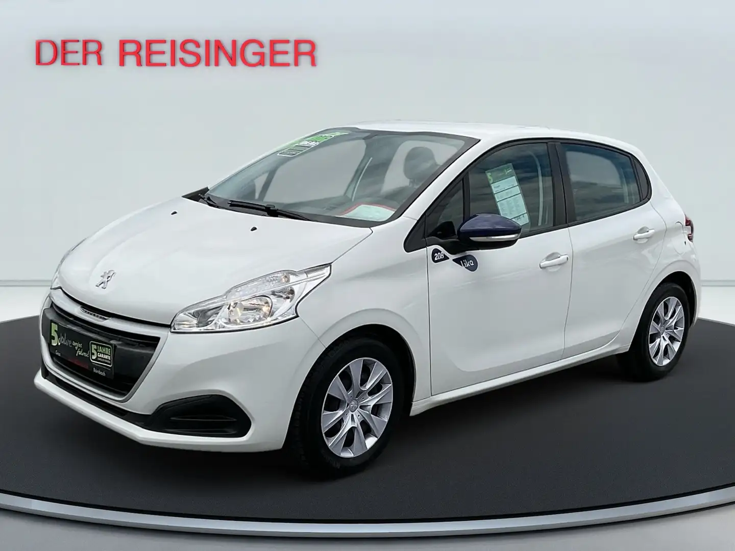 Peugeot 208 Pure Tech 72 Like Weiß - 2