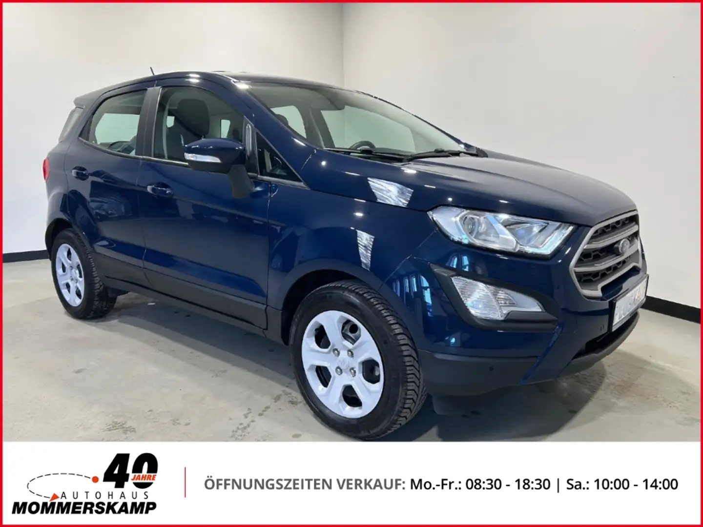 Ford EcoSport Trend 1.0 EcoBoost Automatik+AHK+8-Fach bereift+Pa Blu/Azzurro - 2