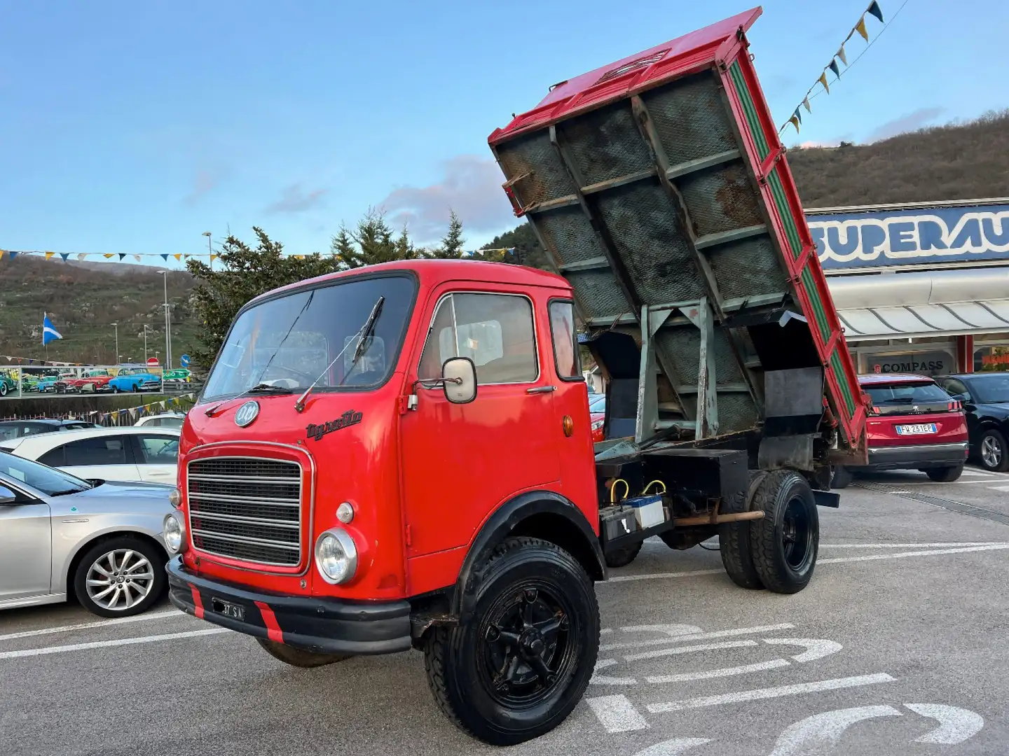 Altro OM TIGROTTO 4X4 "RIBALTABILE" Rosso - 2