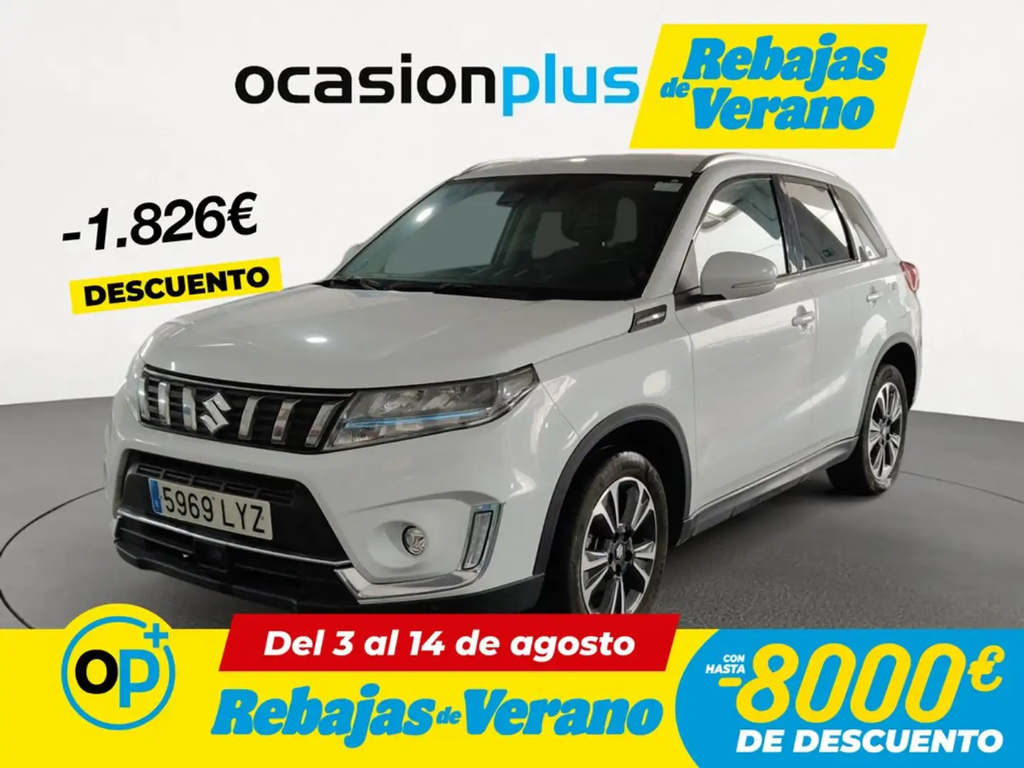 Suzuki Vitara 1.5L GLX Strong Hybrid 4WD Blanco - 1