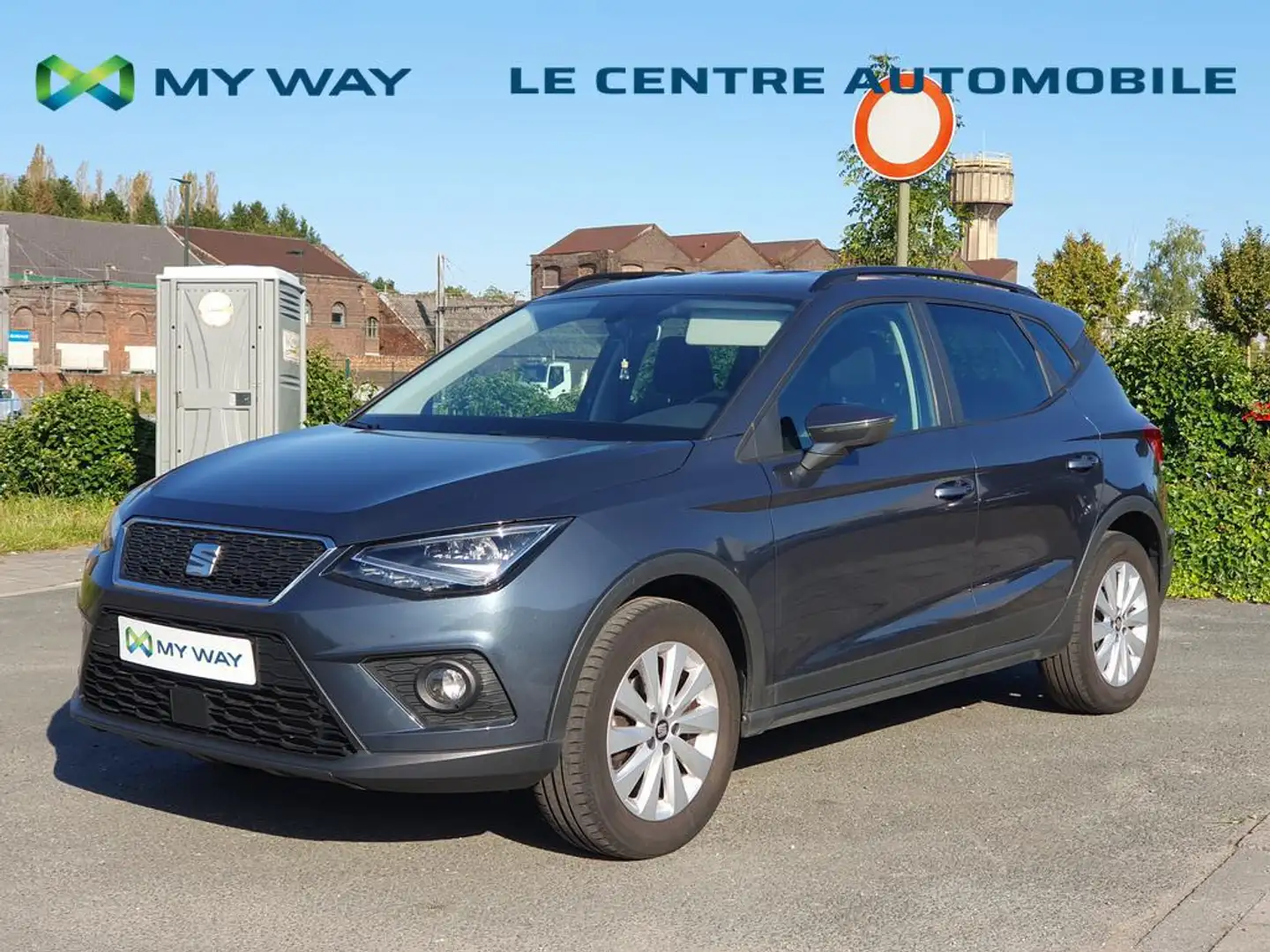 SEAT Arona Move! 1.0 66KW 90CH Essence/CNG Gris - 1