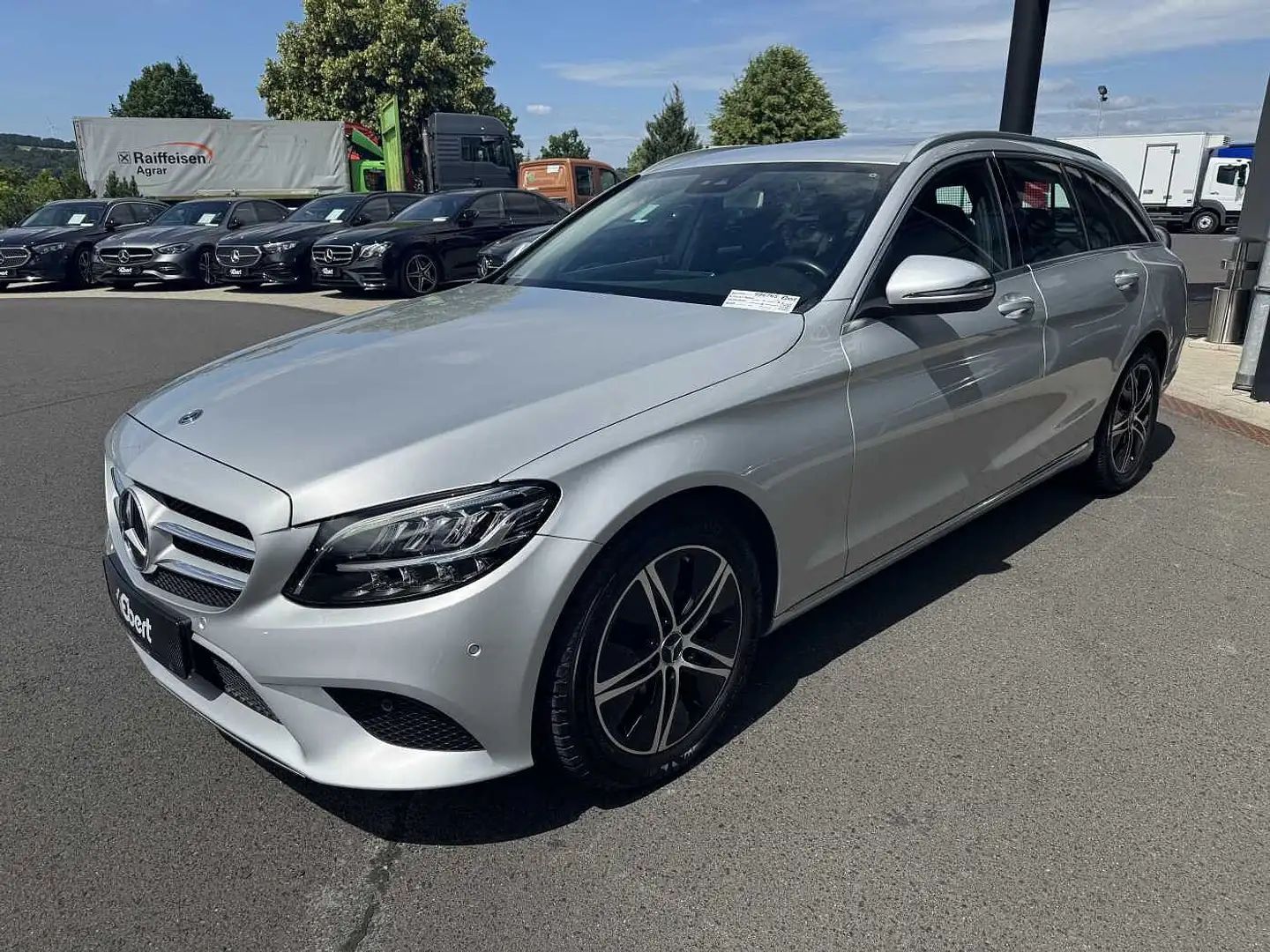 Mercedes-Benz C 220 d T Avantgarde+RKamera+LED+TotW+SpurH Silber - 2