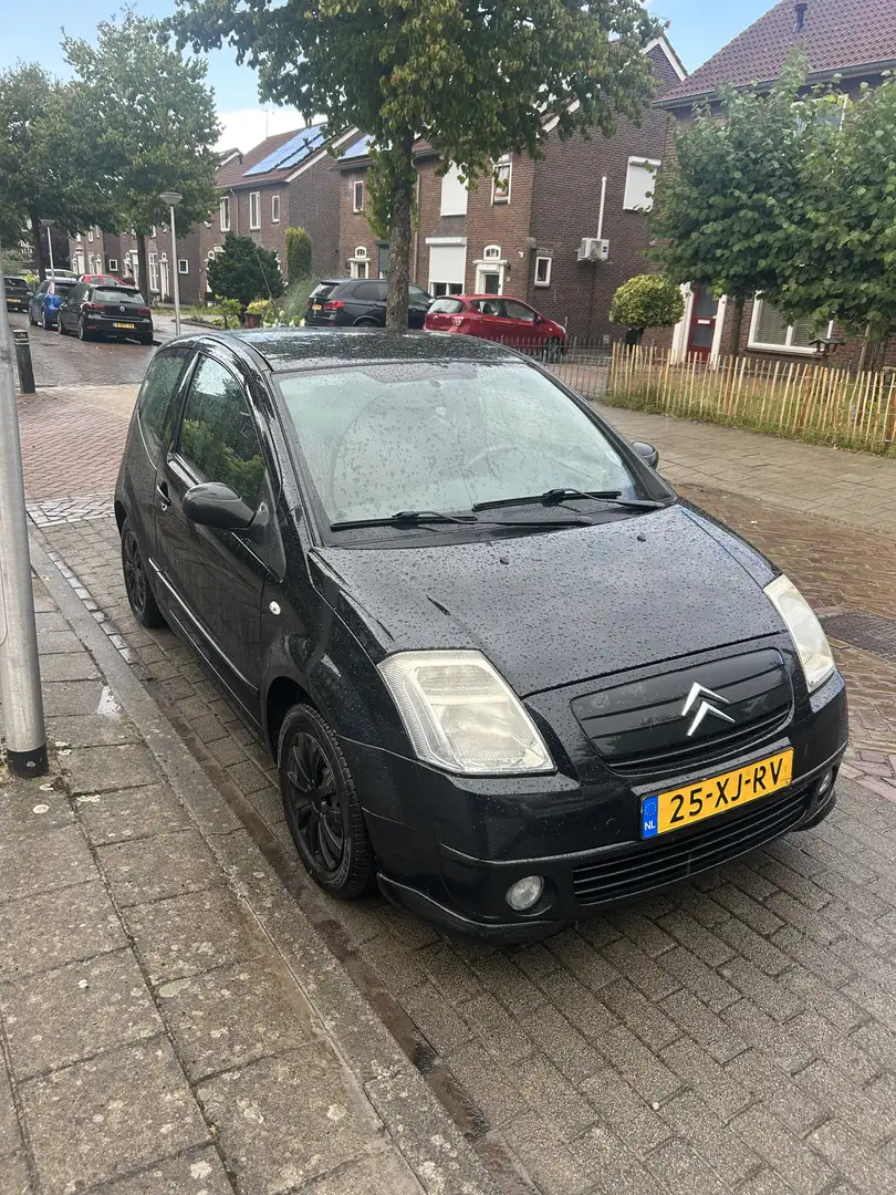 Citroen C2 1.1i Caractère Zwart - 1