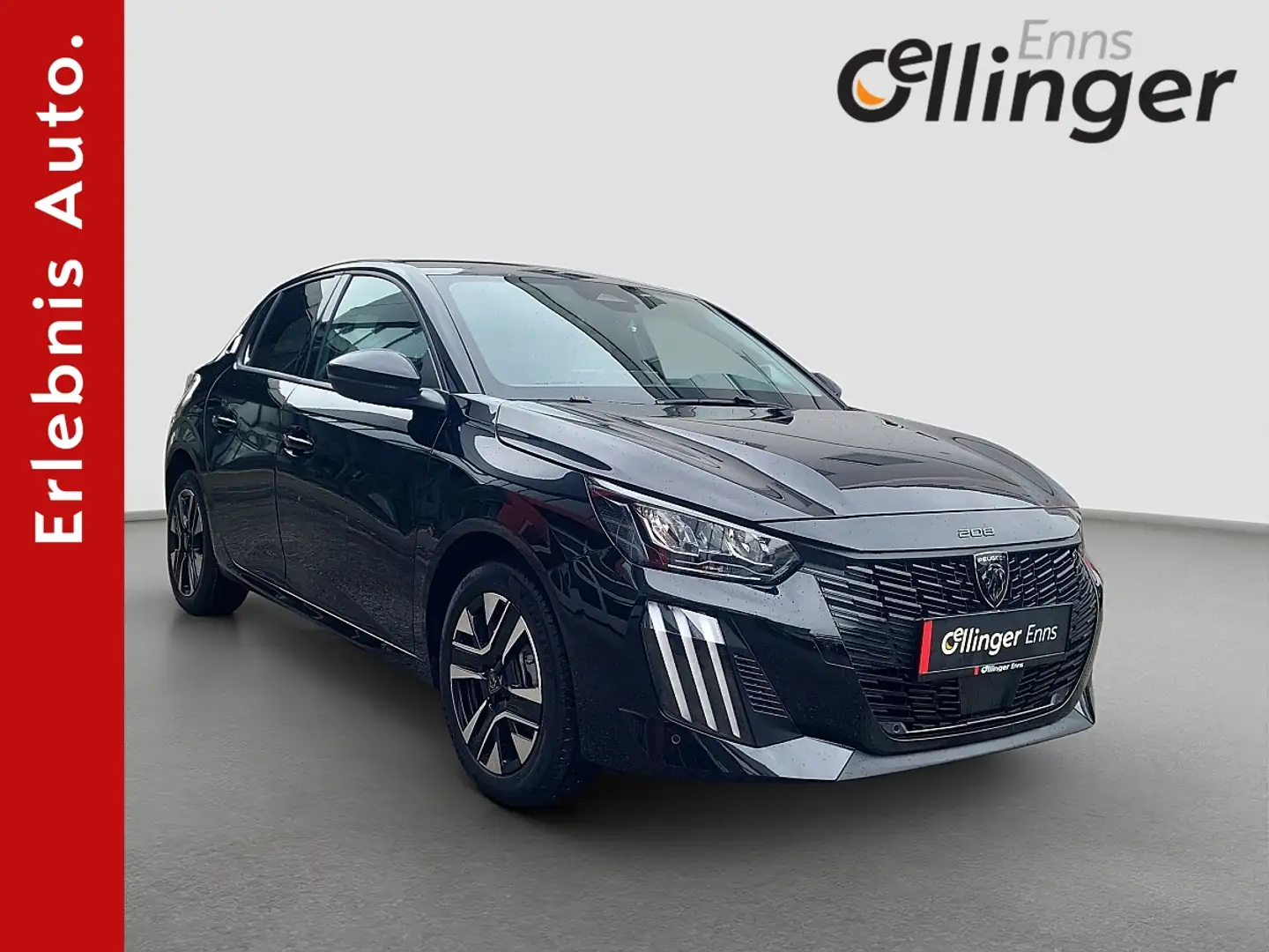 Peugeot 208 Allure Schwarz - 1