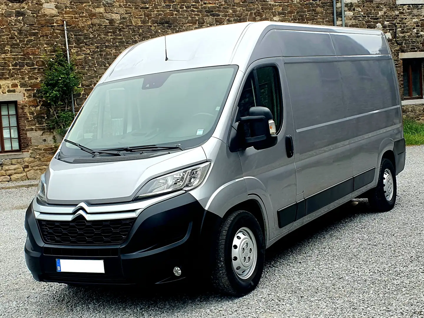 Citroen Jumper 2.2HDI 165CV 61.000KM EURO6d AIRCO GPS L3H2 Propre Gris - 1