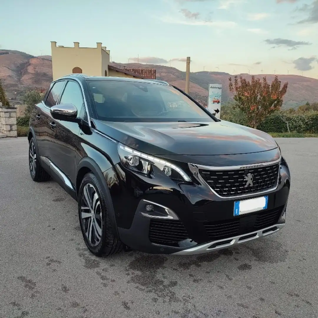 Peugeot 3008 BlueHDi 180 S&S EAT8 GT-line Noir - 1