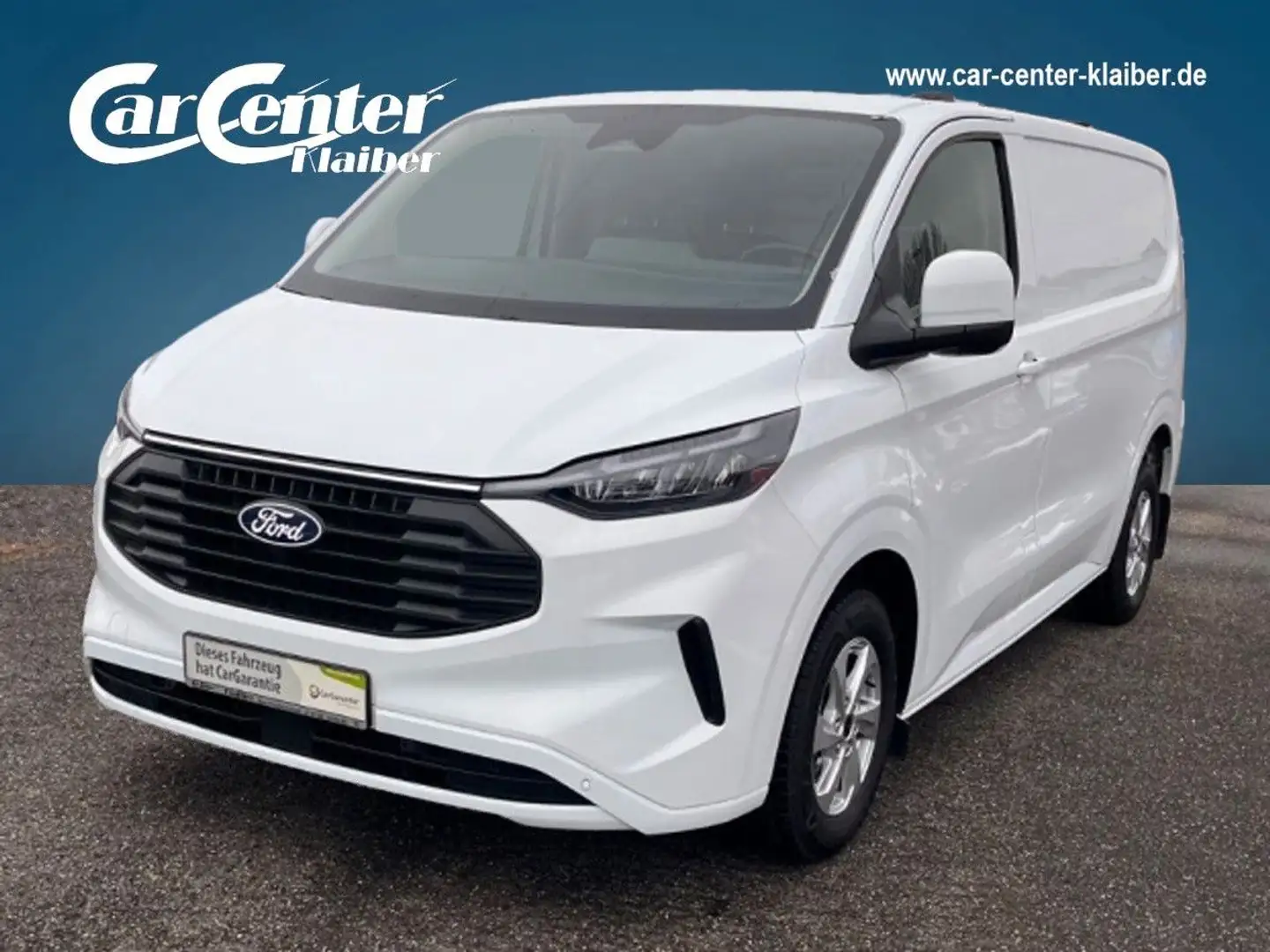 Ford Transit Custom Limited+LED+AHK Blanc - 1