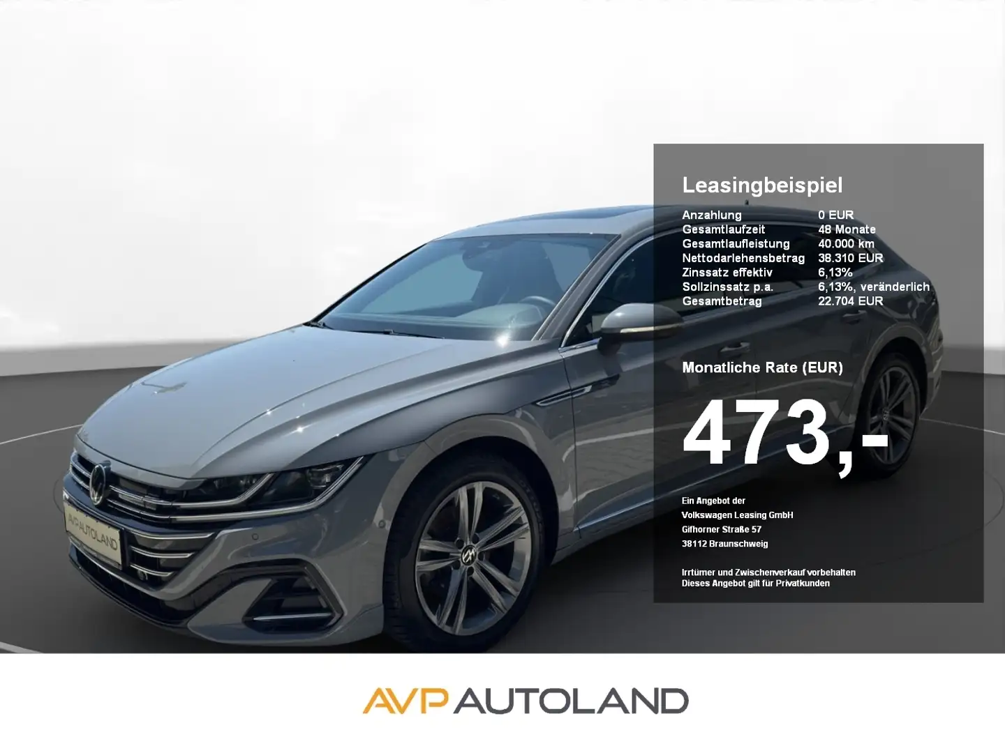 Volkswagen Arteon Shooting Brake 1.4 TSI DSG eHybrid R-Line Grau - 1