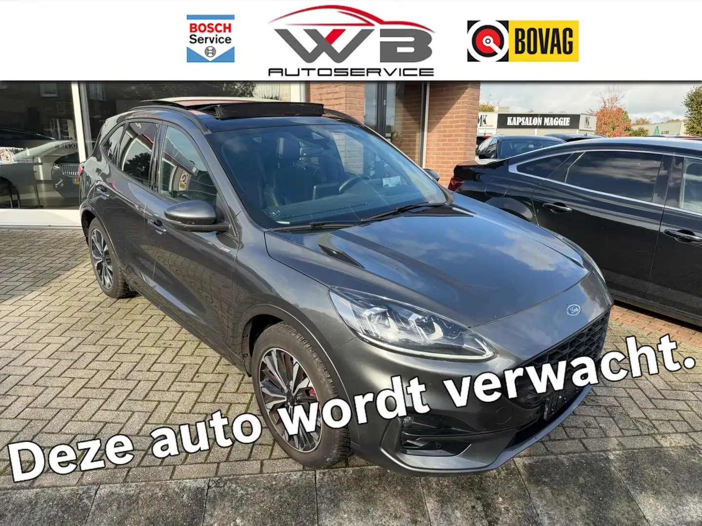 Ford Kuga 2.5 PHEV ST-Line X I Pano I Blindspot I Camera Grijs - 1