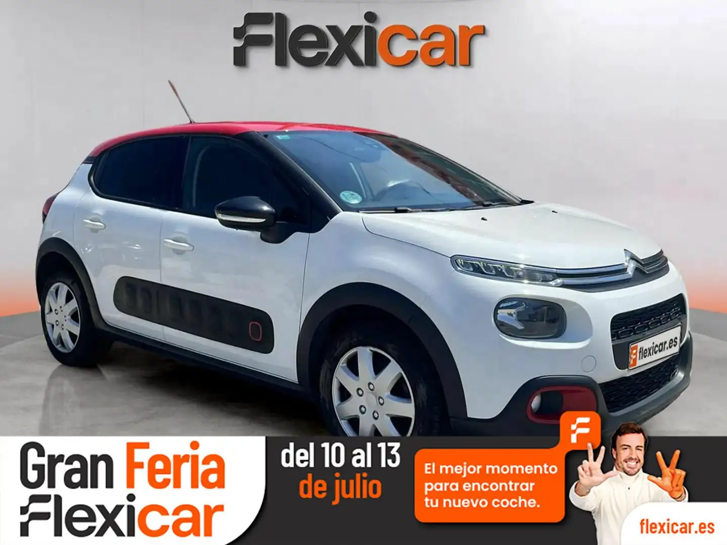 Citroen C3 BlueHDi 55KW (75CV) VAN! Uso comercial Blanco - 1
