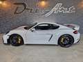 Porsche Cayman 718 GT4 Clubsport 4.0L 420ch PDK Approved Blanc - thumbnail 4