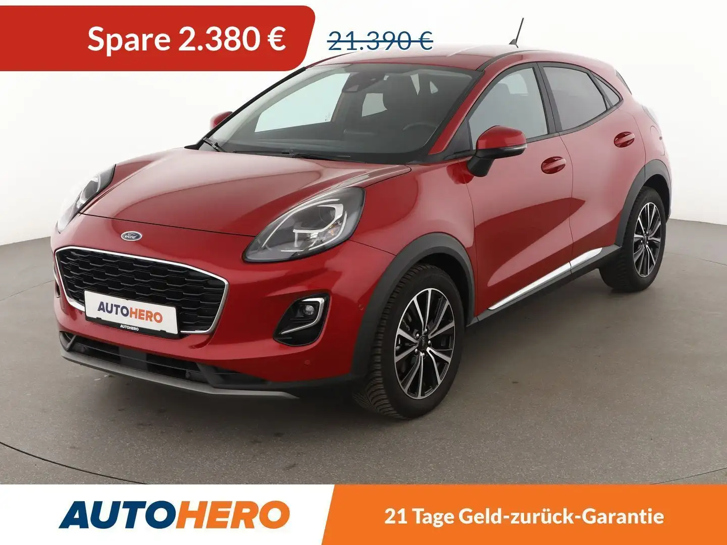 Ford Puma 1.0 EcoBoost Mild-Hybrid Titanium Aut*NAVI*LED*CAM Rot - 1