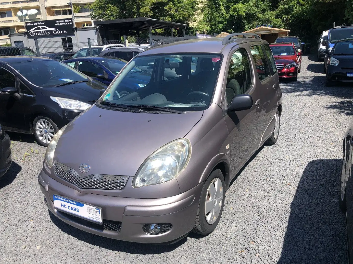 Toyota Yaris Verso 1.5 Sol-1.Hand,Klima,Tüv-Neu Gris - 1