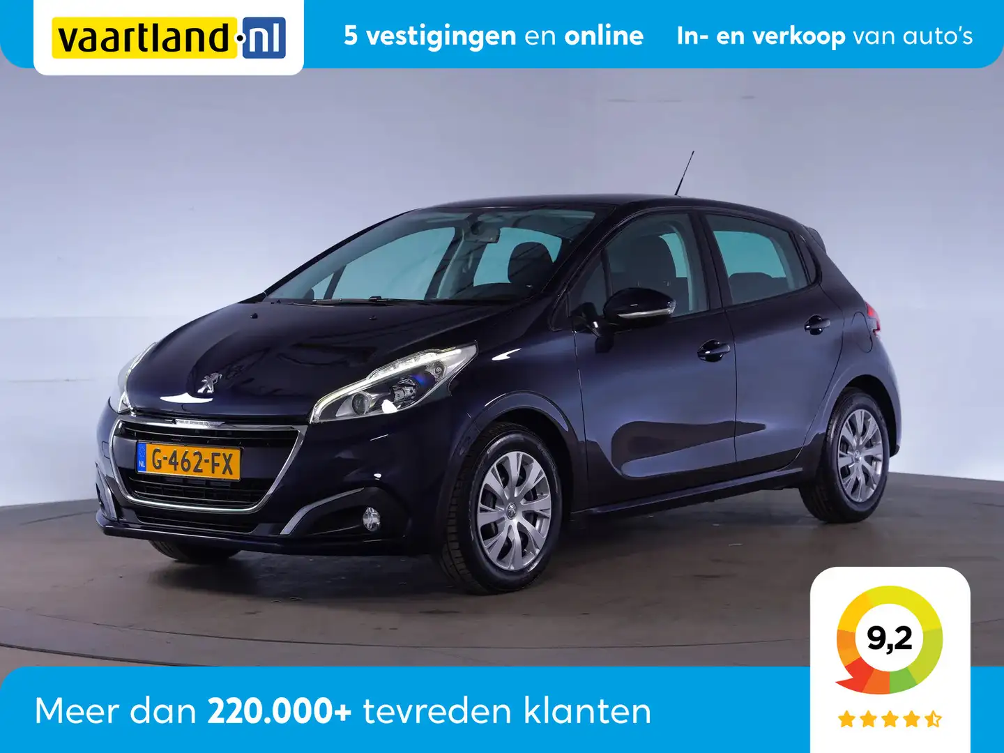 Peugeot 208 1.2 PureTech Active 5-drs [ Navi Apple/Android Aut Azul - 1