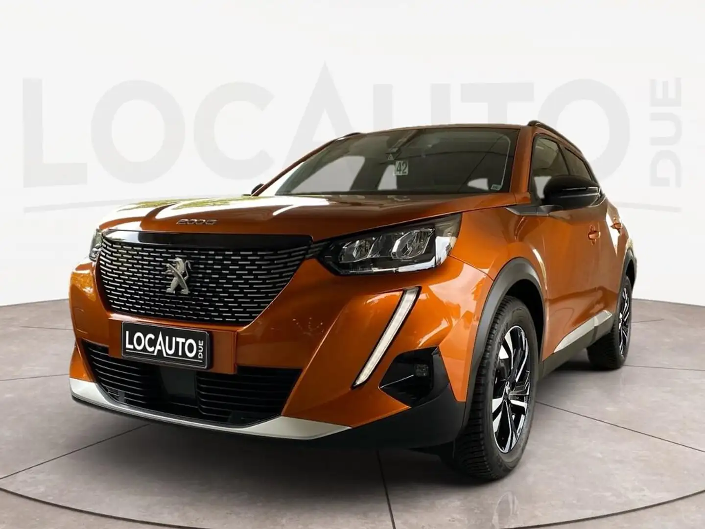 Peugeot 2008 1.2 puretech Allure Pack s&s 130cv - PROMO Orange - 1