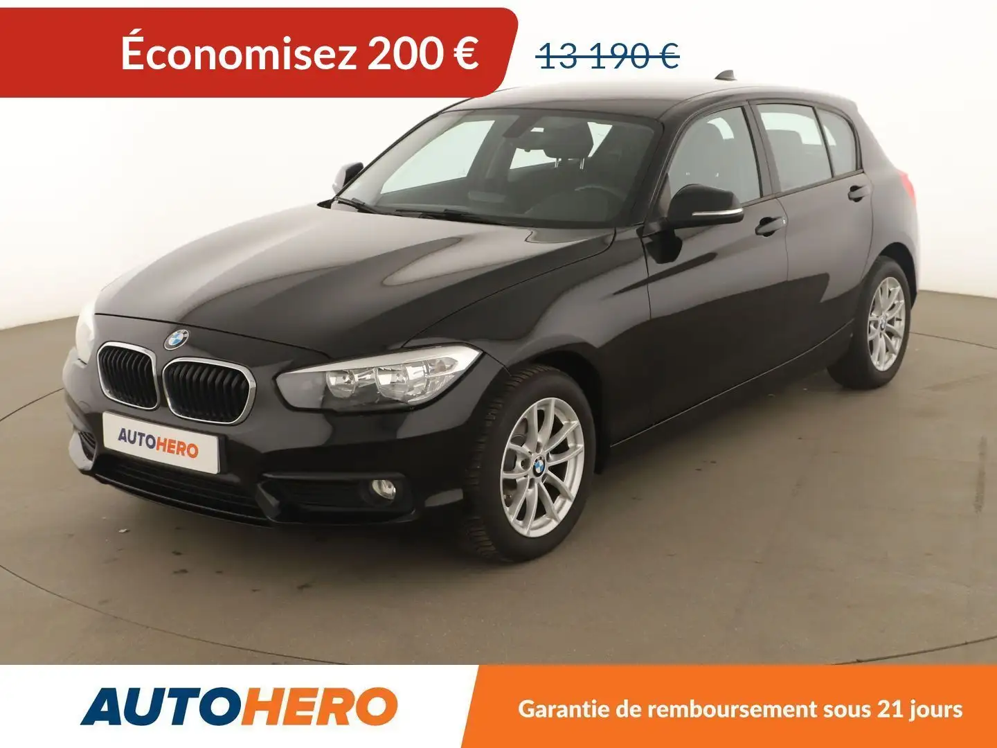 BMW 118 118i Lounge Noir - 1