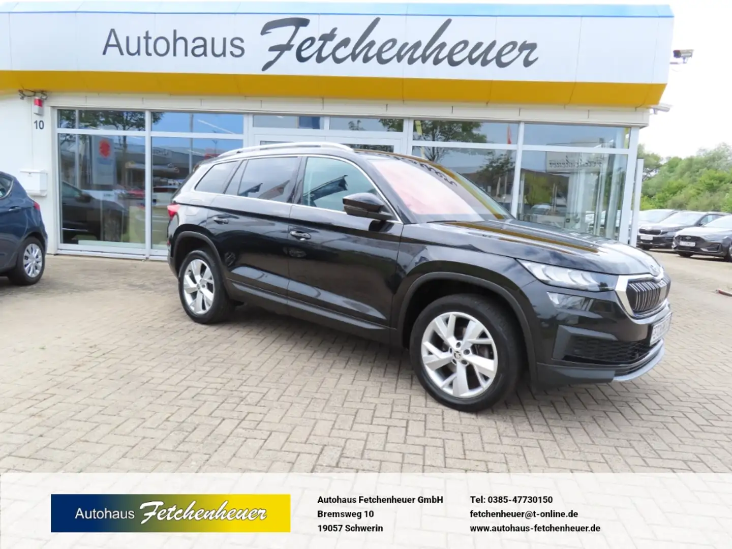 Skoda Kodiaq Style 1.5 Aut.m. LED+RFK+TEMP+SHZ+BEH.WSS Schwarz - 1