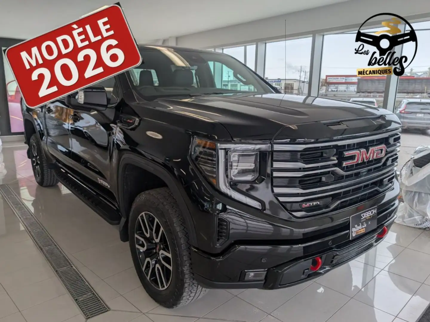 GMC Sierra 2026 EN ARRIVAGE // 89 600€ HT - AT4 Pack PRIVILEGE 6.2l V8 Ecotec Crew Cab - Garantie 24 mois Gris - 1