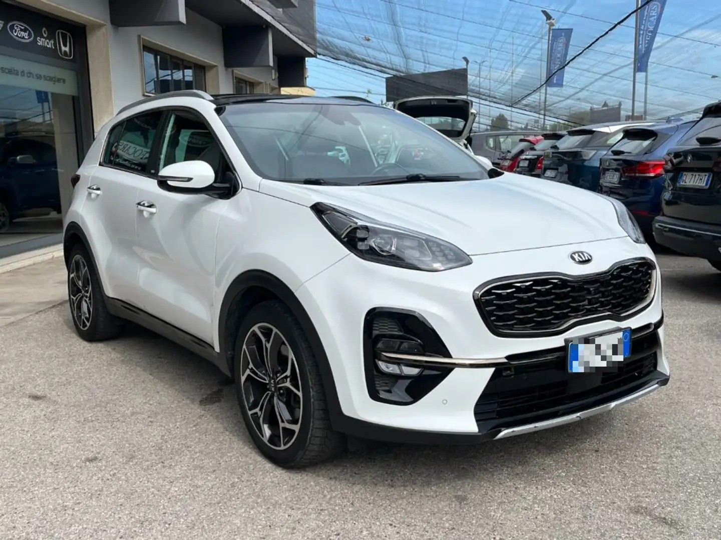 Kia Sportage 1.6 CRDI 136 CV DCT7 MHEV GT Line AUTOCARRO PROMO Bianco - 1