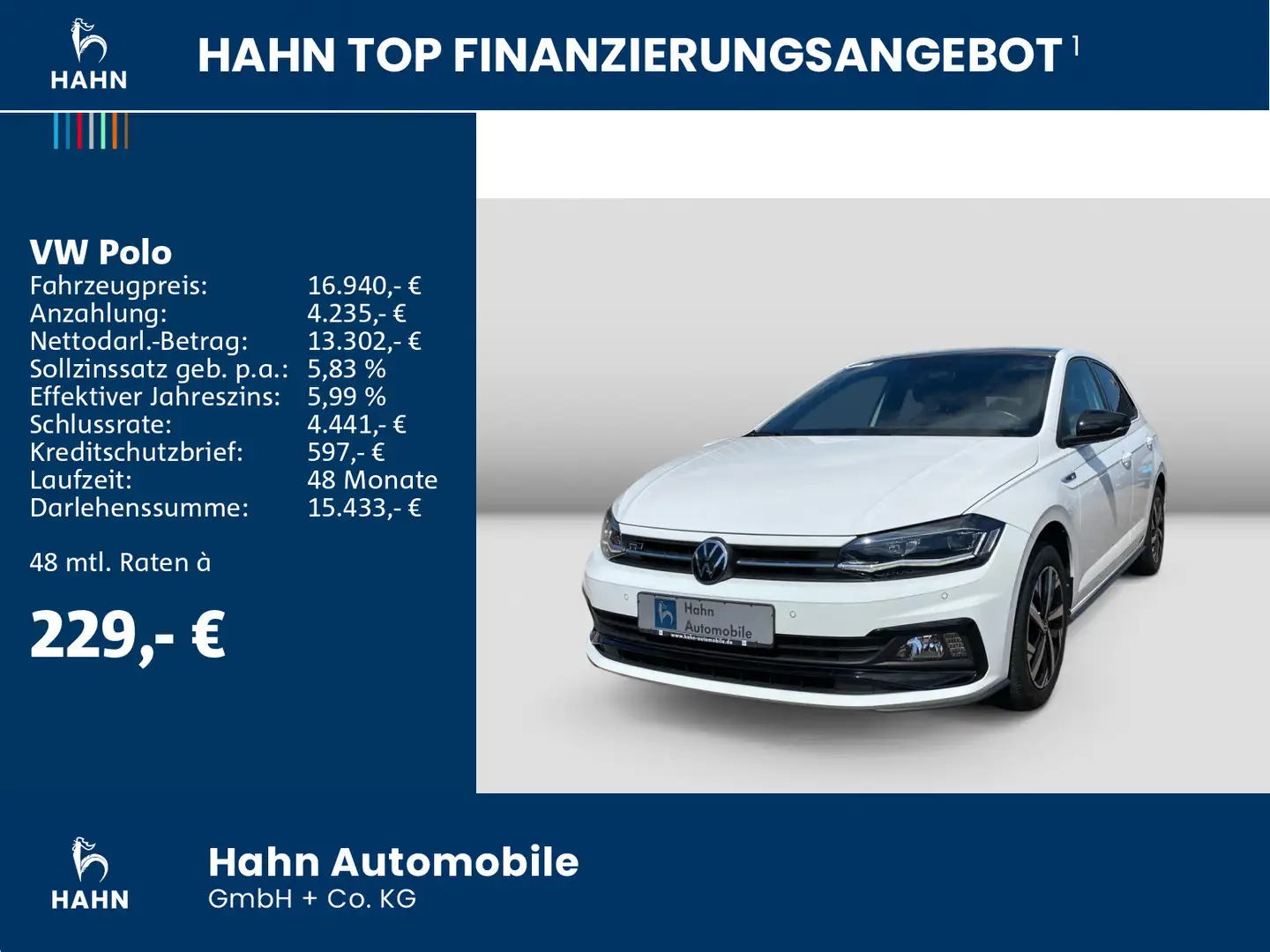Volkswagen Polo 1.0TSI Highline ACC LED Navi Cam Climatr. Wit - 2