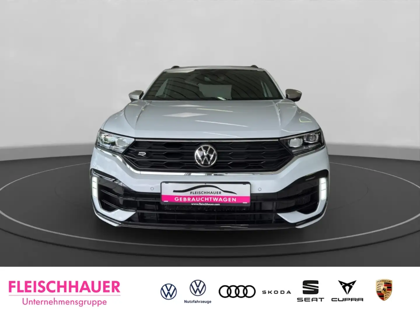 Volkswagen T-Roc R 4Motion 2.0 TSI LED+ACC+DC+RFK+NAVI+CARPLAY+SHZ+ Weiß - 2