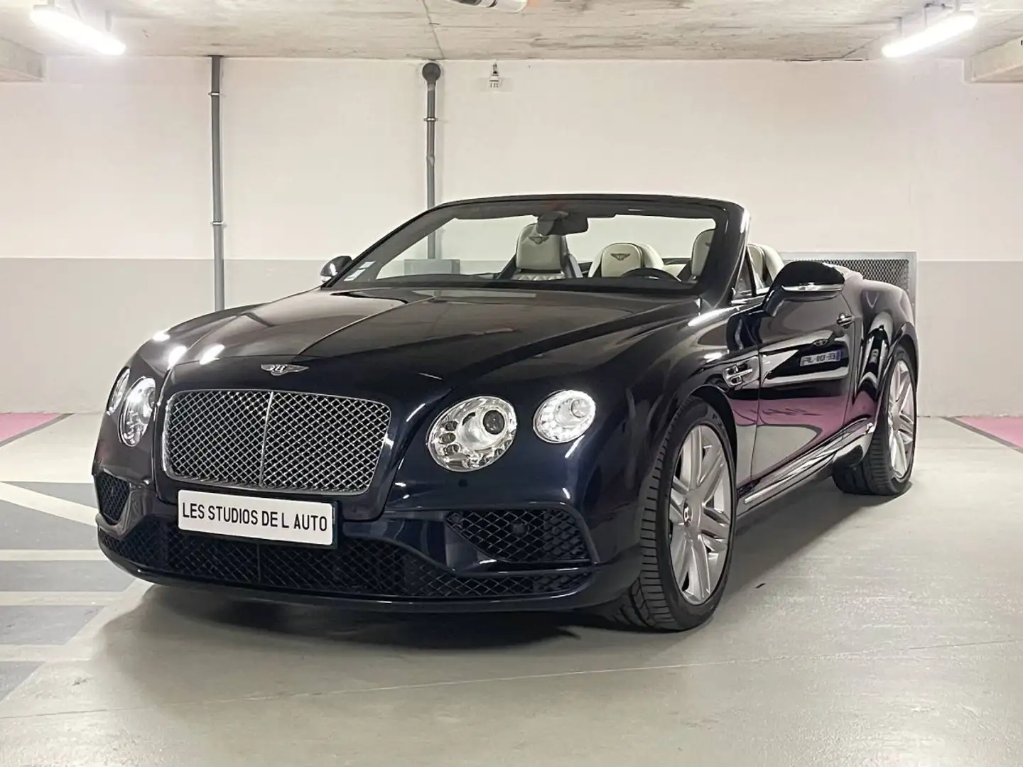 Bentley Continental V8 4.0 Bleu - 1