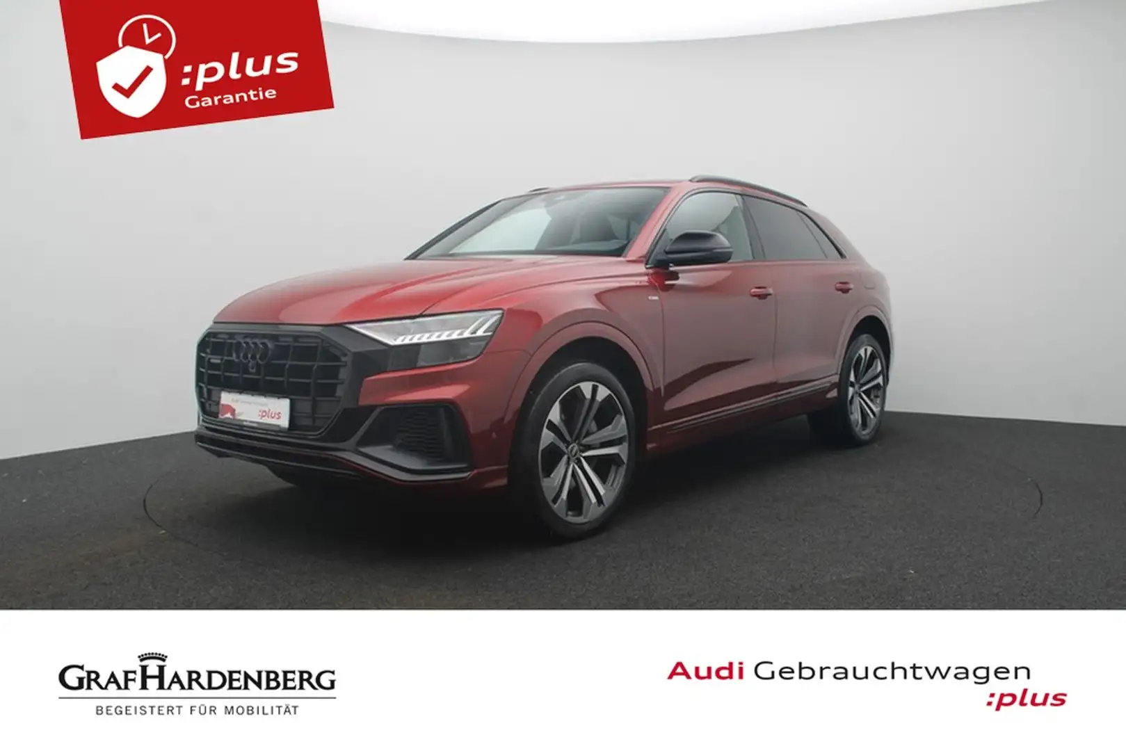 Audi Q8 55 TFSI e quattro S line Matrix Navi Pano Rouge - 1