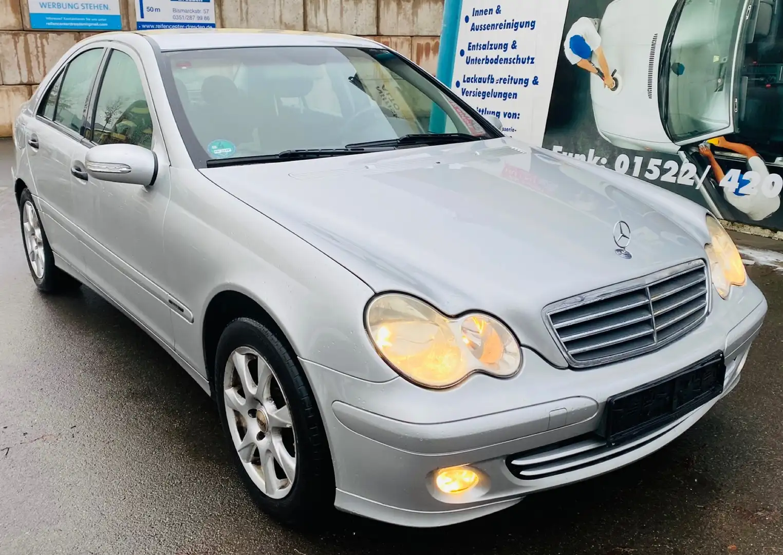 Mercedes-Benz C 180 Kompressor Classic Silber - 1