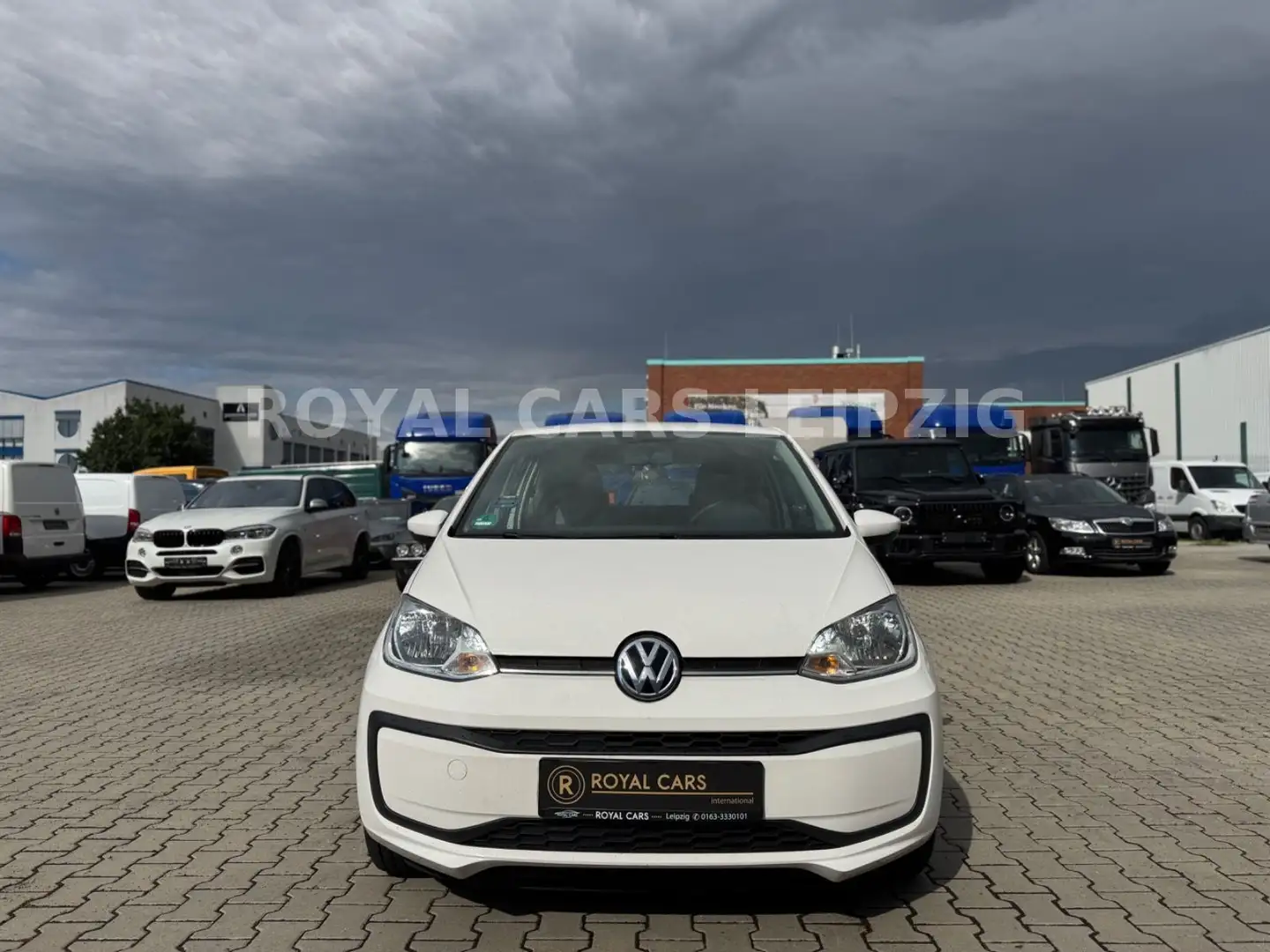 Volkswagen up! 1.0 up!Start-Stopp,EcoFuel,Klima,Benzin/Erdgas Weiß - 2