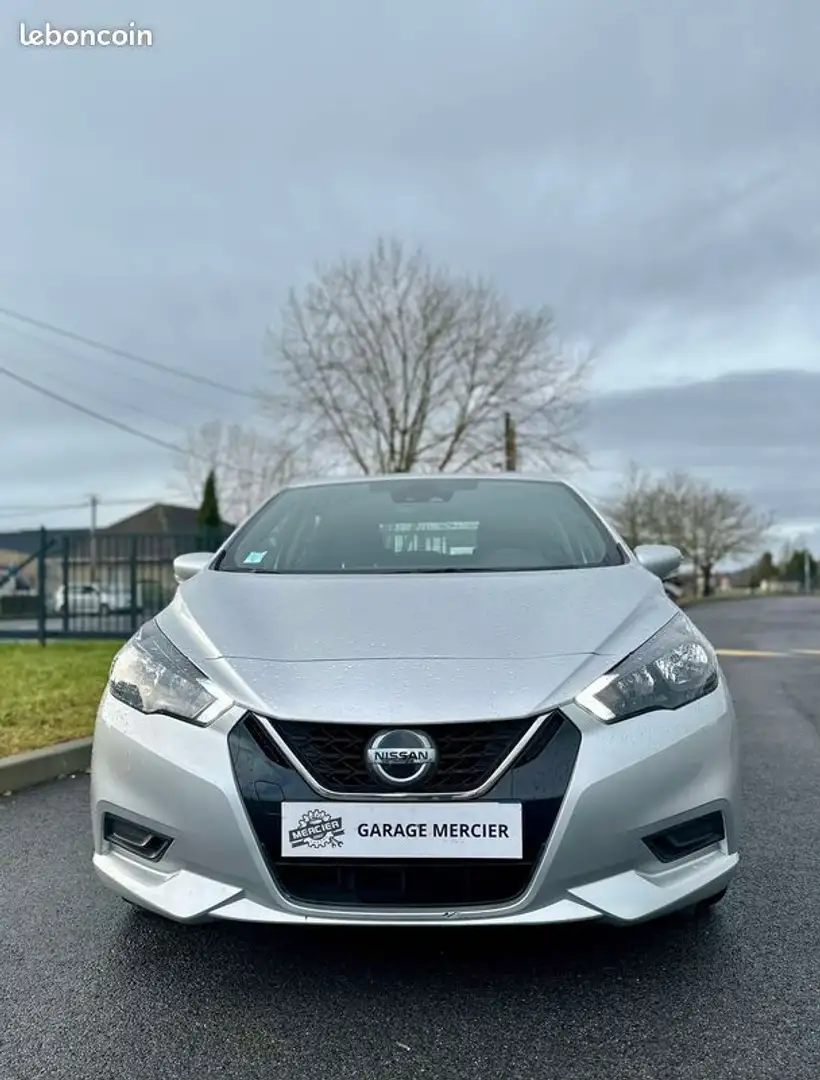 Nissan Micra V 1.0 IG-T 90ch ACENTA Gris - 2