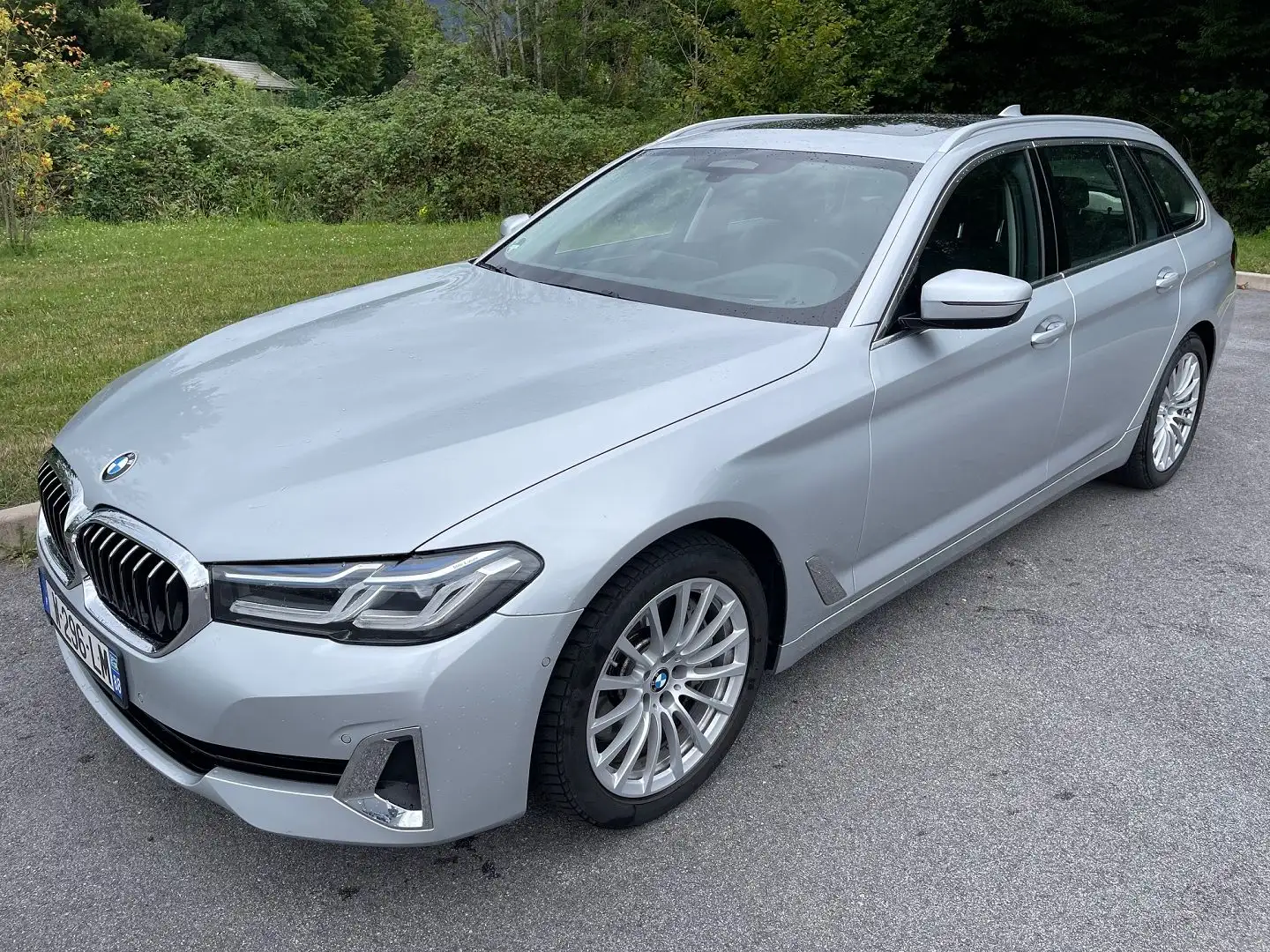 BMW 530 530D 286CH LUXURY XDRIVE Gris - 1