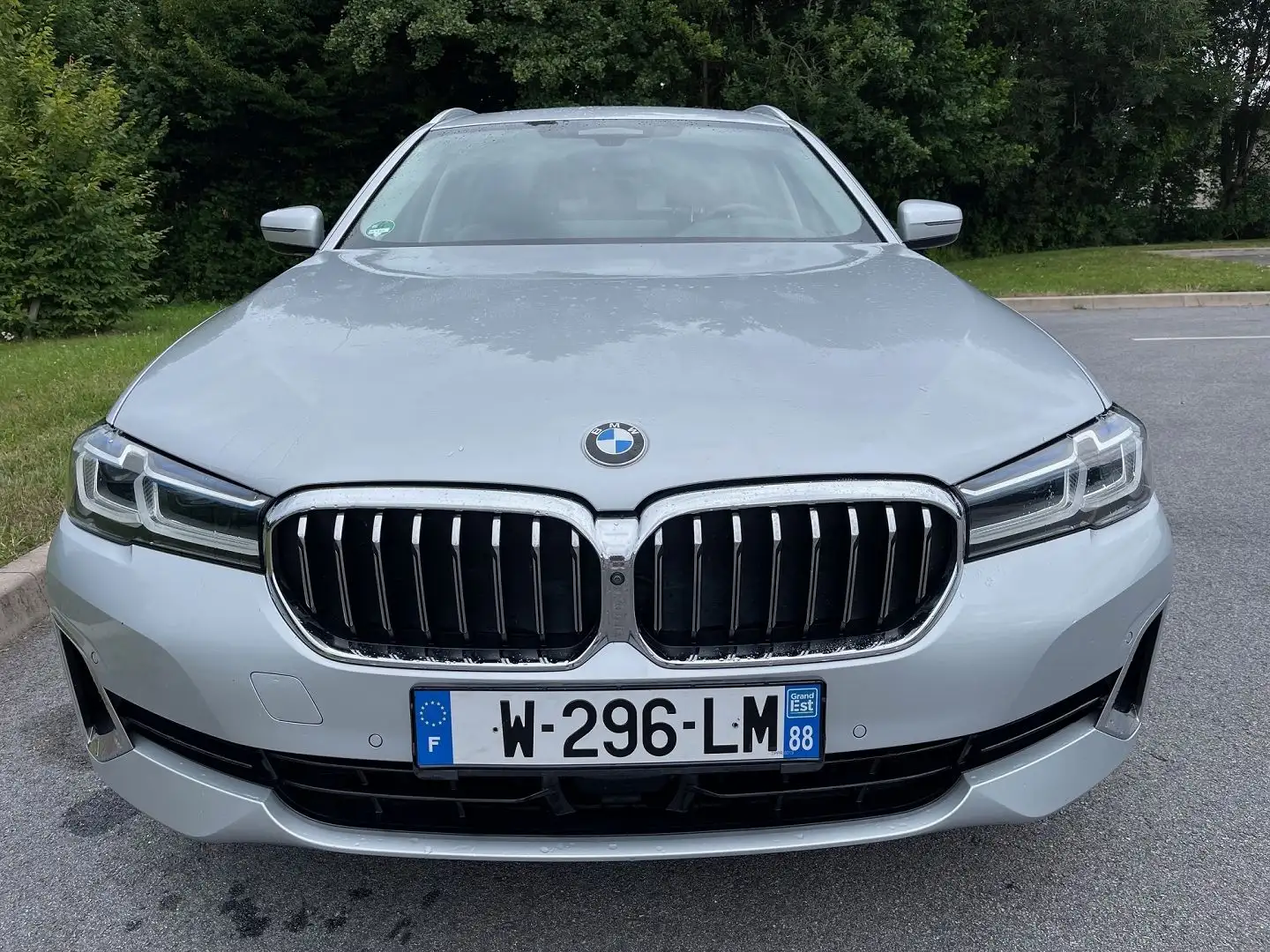 BMW 530 530D 286CH LUXURY XDRIVE Gris - 2