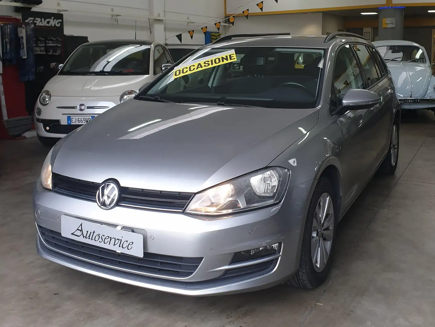 Volkswagen Golf Variant Golf 7 Variant 1.6 tdi (btdi) Comfortline 110cvdsg Argento - 2