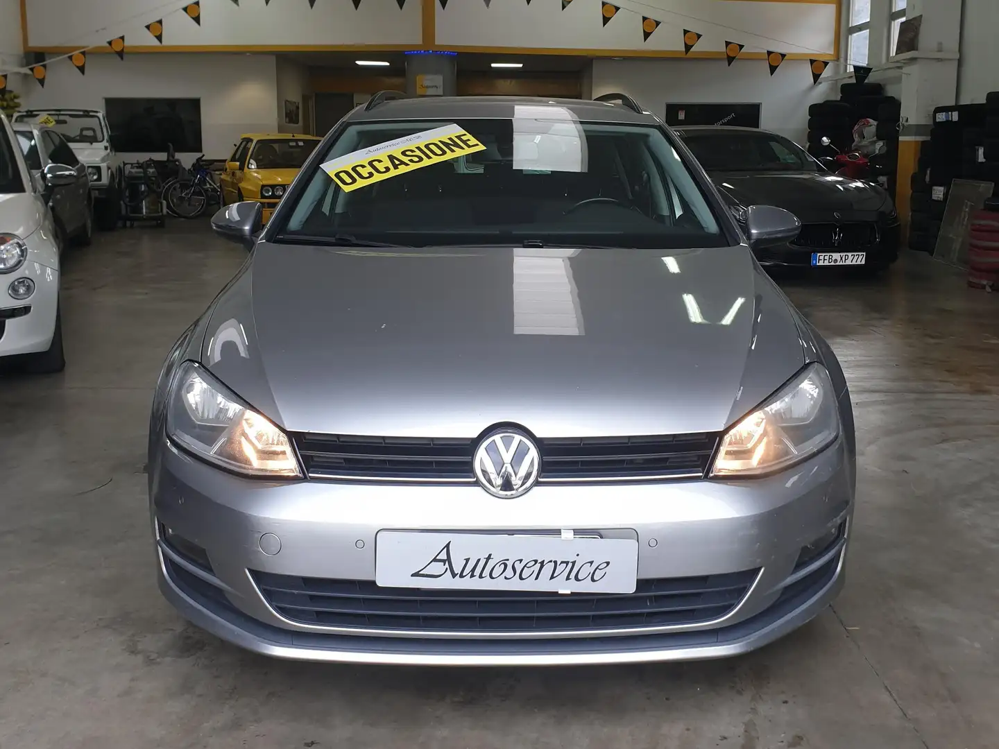 Volkswagen Golf Variant Golf 7 Variant 1.6 tdi (btdi) Comfortline 110cvdsg Argento - 1