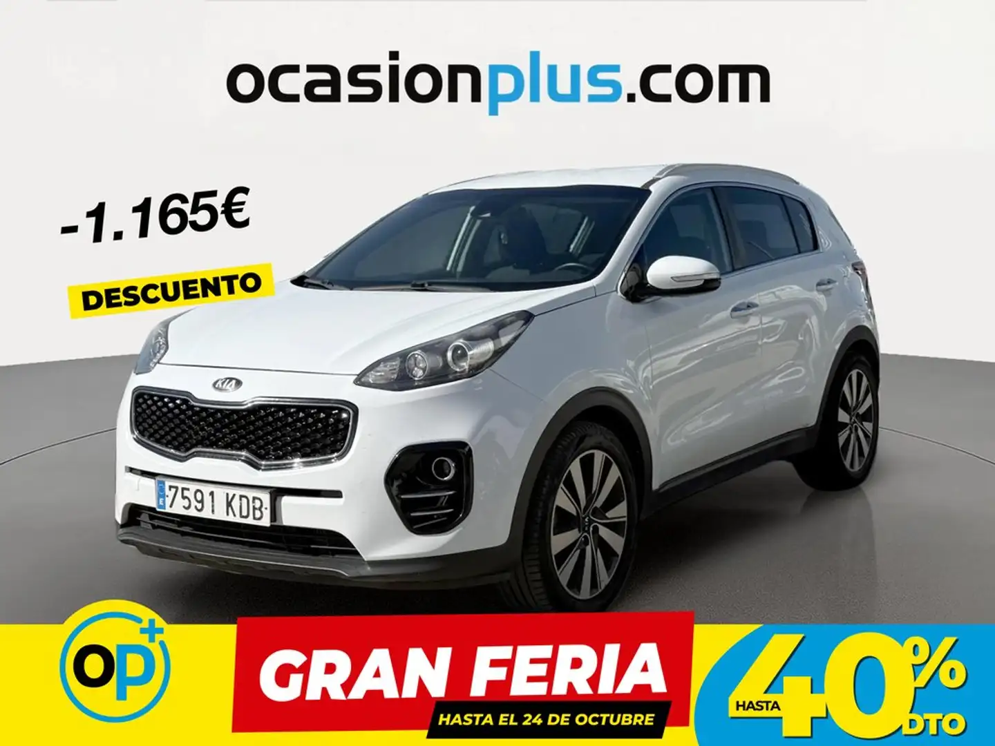 Kia Sportage 1.7CRDi VGT Eco-D. x-Tech18 4x2 Blanco - 1