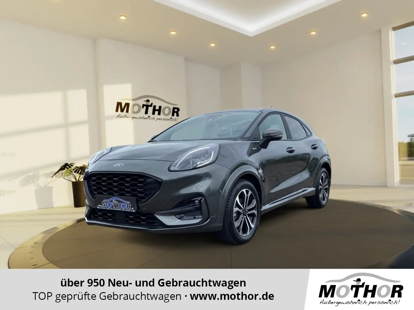 Ford Puma ST-Line 1.0 EcoBoost ACC PDC KAM NAVI SHZ Grijs - 1