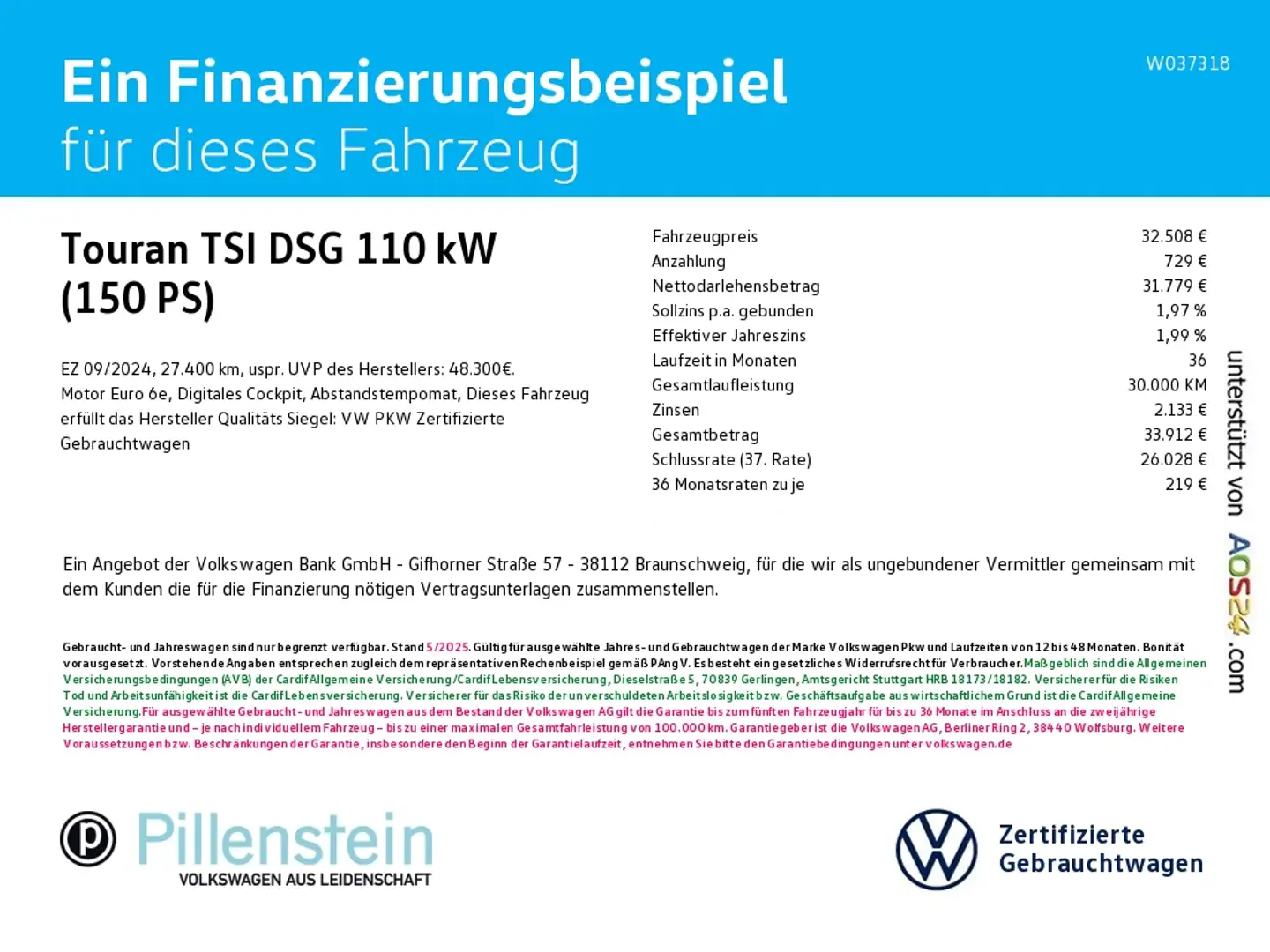 Volkswagen Touran TSI DSG NAVI+7SITZER+AHK+KAM+APP Gris - 2