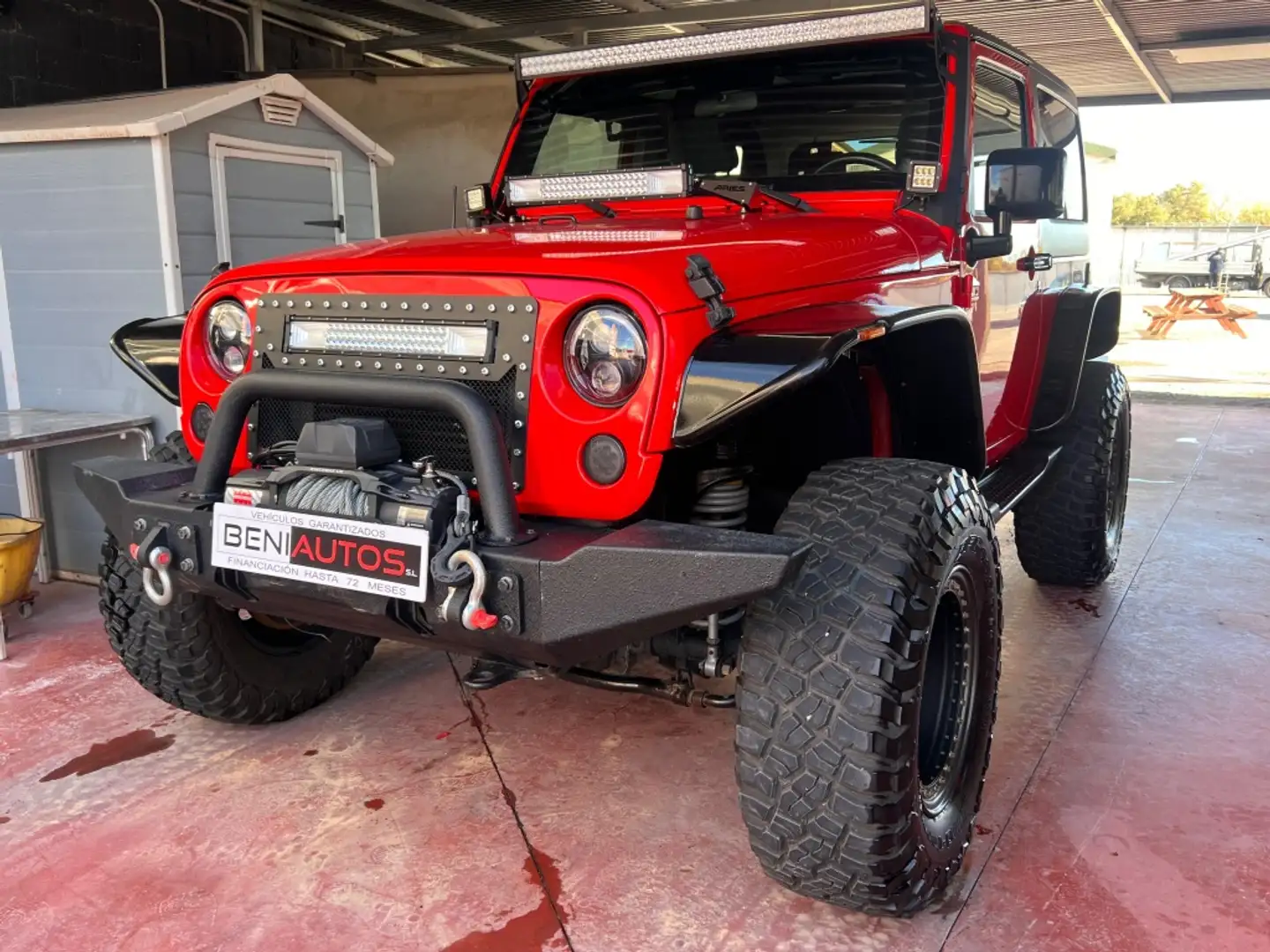 Jeep Wrangler 2.8CRD Arctic Aut. Rojo - 1