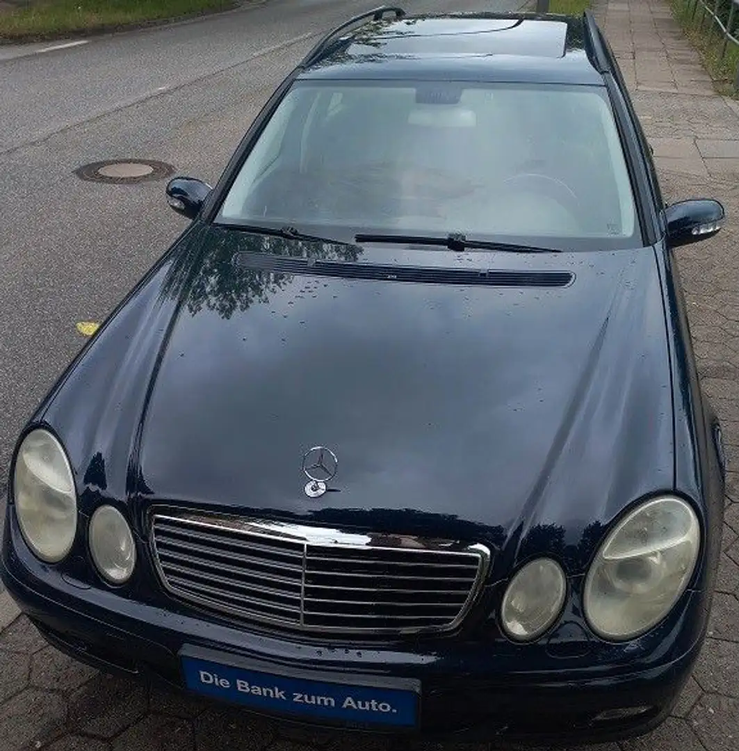 Mercedes-Benz E 240 T V6 Aut. Klima Xenon GSD Tempo LMF AHK BC Bleu - 2